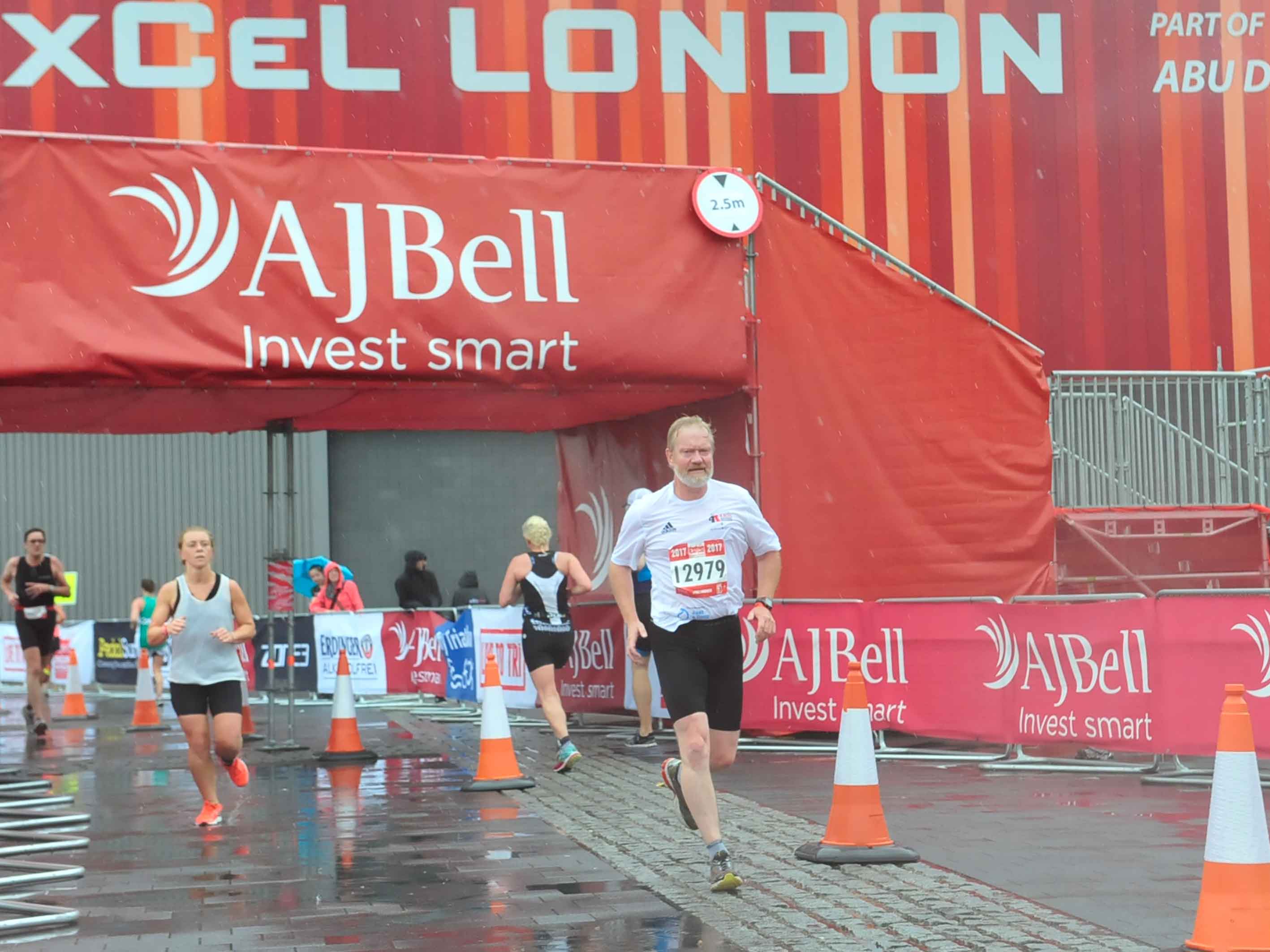 run leg of london triathlon