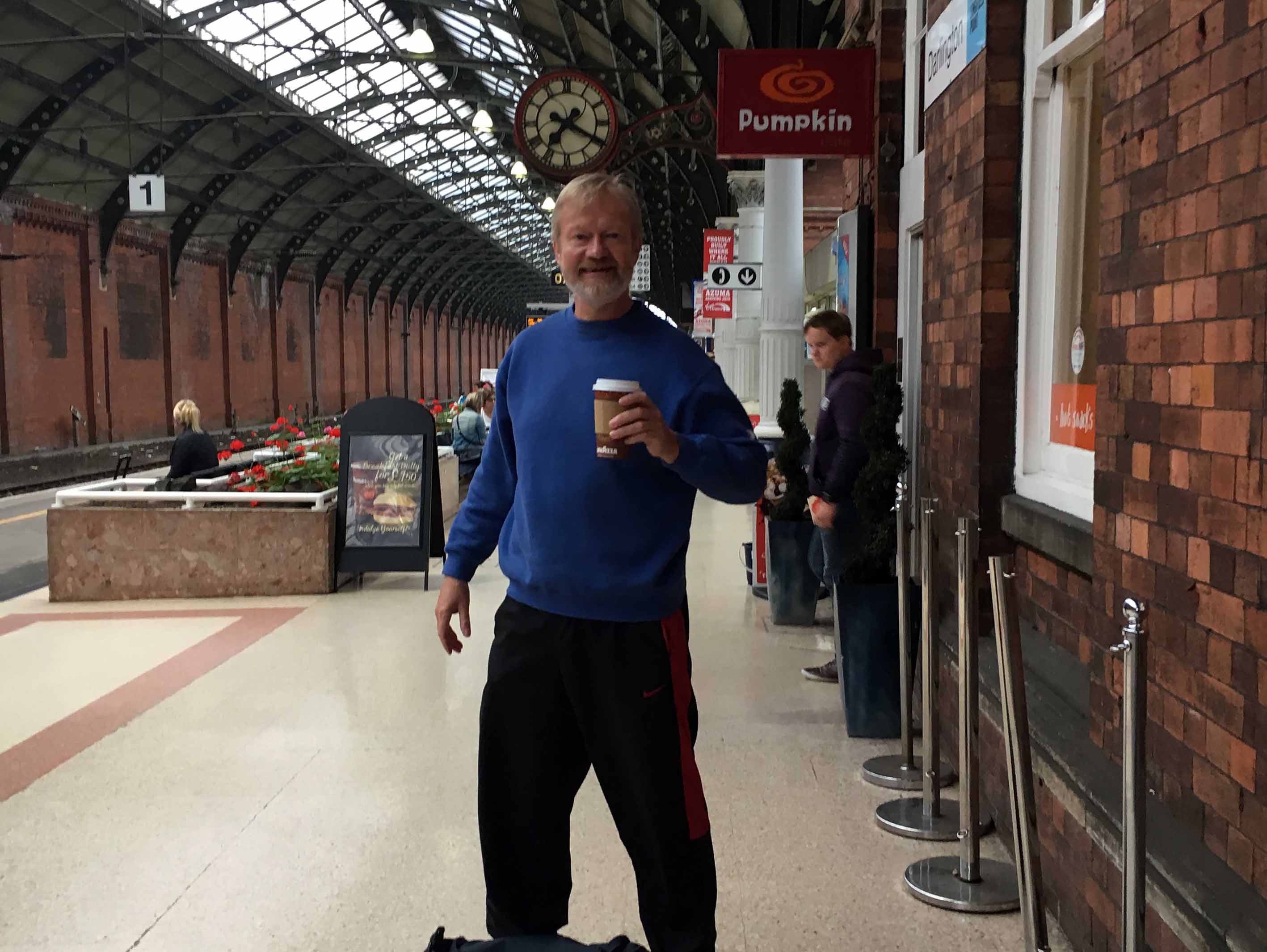 Paul Goad at Darlington Station